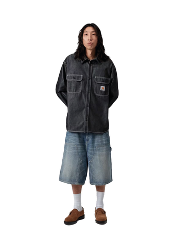 Carhartt WIP Men's OG Aden Double Knee Denim Shorts