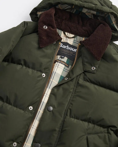 Barbour Giacca Piumino da uomo Oversized Transport