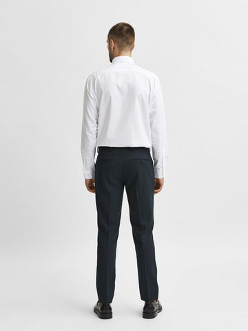Selected White Slimethan Long Sleeve Men's Shirt