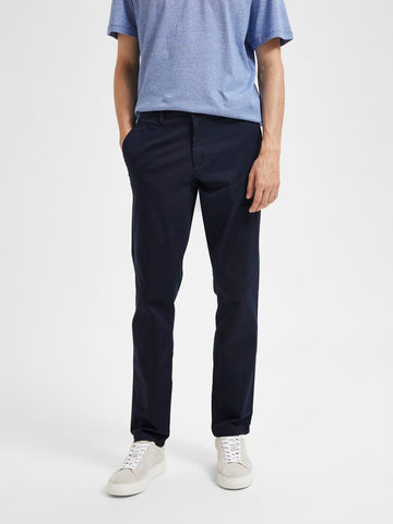 Selected Pantalone da uomo Slim new flex blu