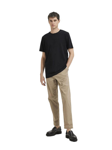 Selected Haspen Black Short Sleeve Men's T-Shirt