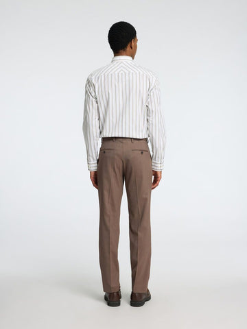Selected Neil Men's Classic Trousers Brown