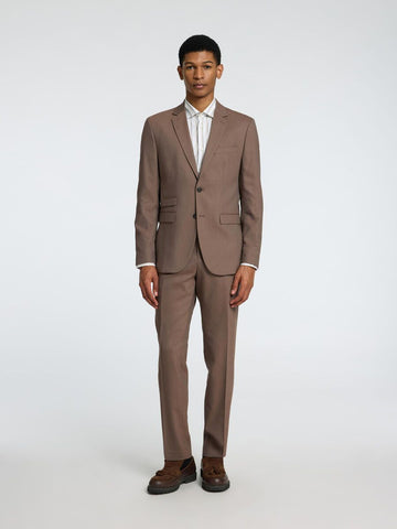 Selected Neil Men's Classic Trousers Brown