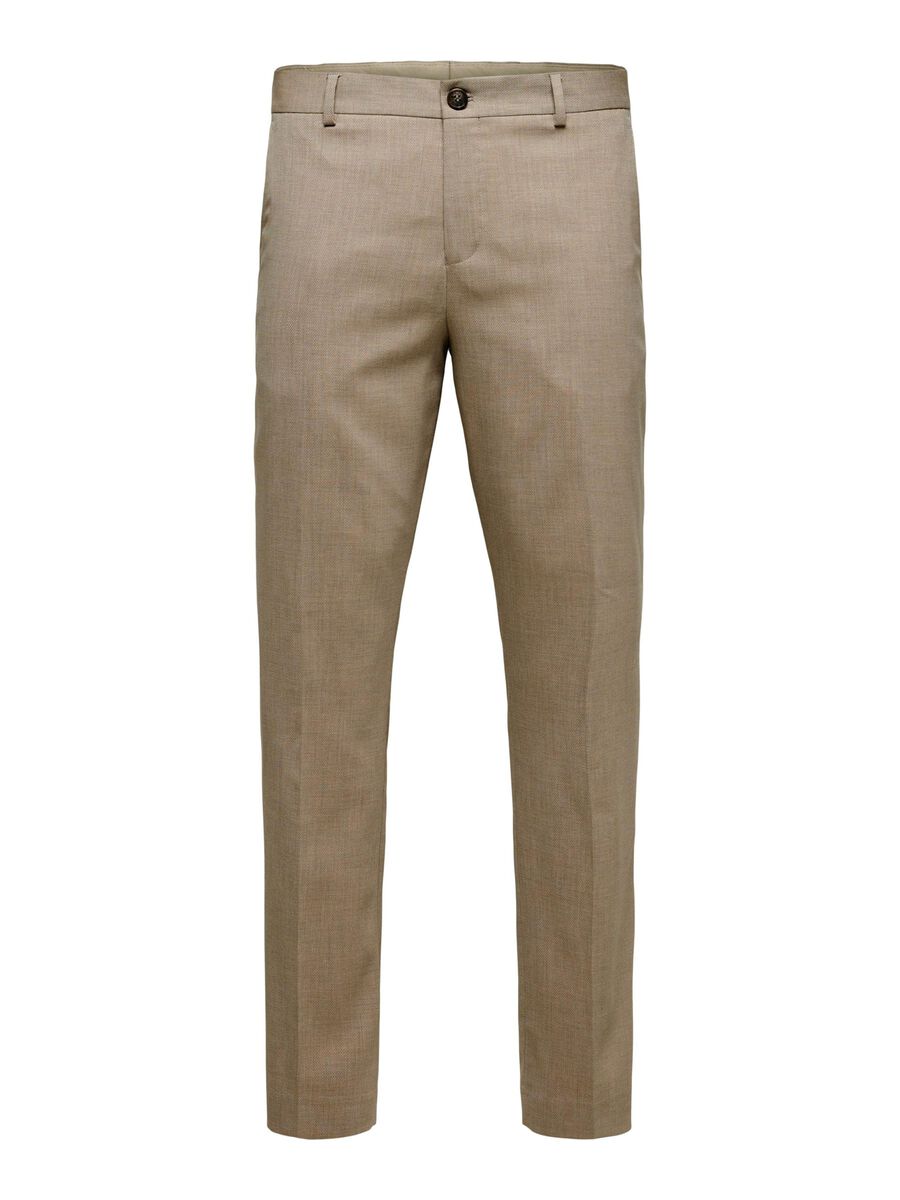 Selected Neil Beige classic men's trousers