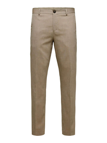 Selected Neil Beige classic men's trousers
