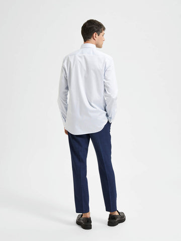Selected Slimnathan Blue classic shirt for men