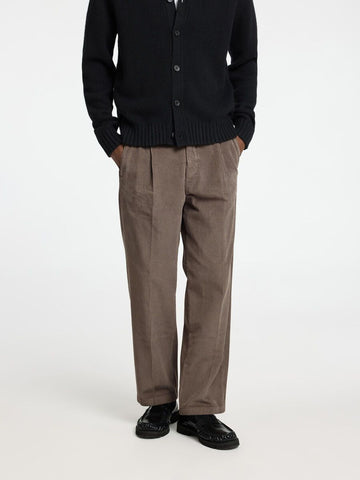 Selected Pantalone da uomo in velluto Loose Tristan