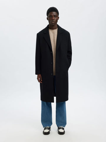 Ausgewählter Neil Herren-Pullover mit Rundhalsausschnitt aus Wollmischung