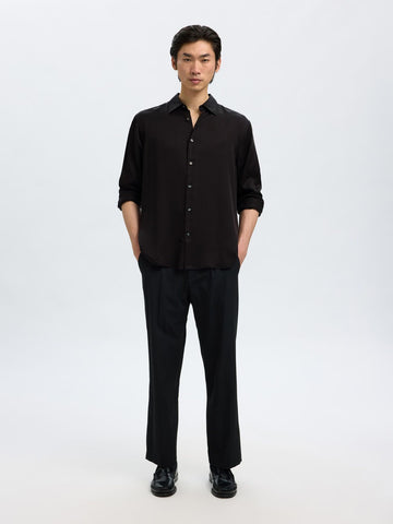 Selected Camicia da uomo Charlie nera