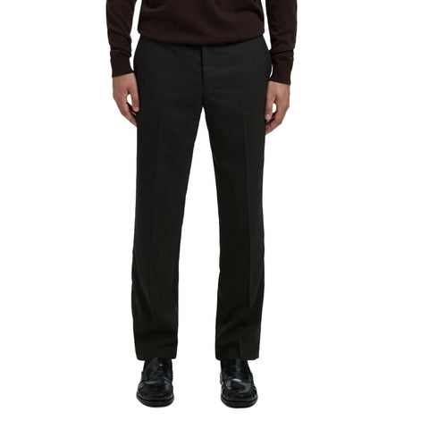 Selected Neil Men's Elastic Waist Trousers in Black