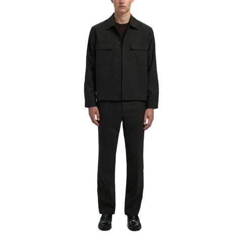 Selected Neil Men's Elastic Waist Trousers in Black