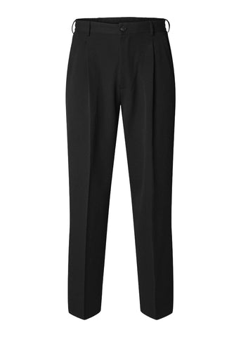 Selacted Pantalone da uomo Loose Finn flex nero