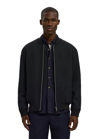 Selected Giacca da uomo in misto lana Blend Bomber