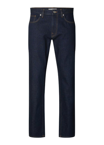 Selecte Jeans da uomo slim Ben Kori lavaggio scuro