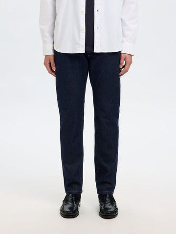 Selecte Jeans da uomo slim Ben Kori lavaggio scuro