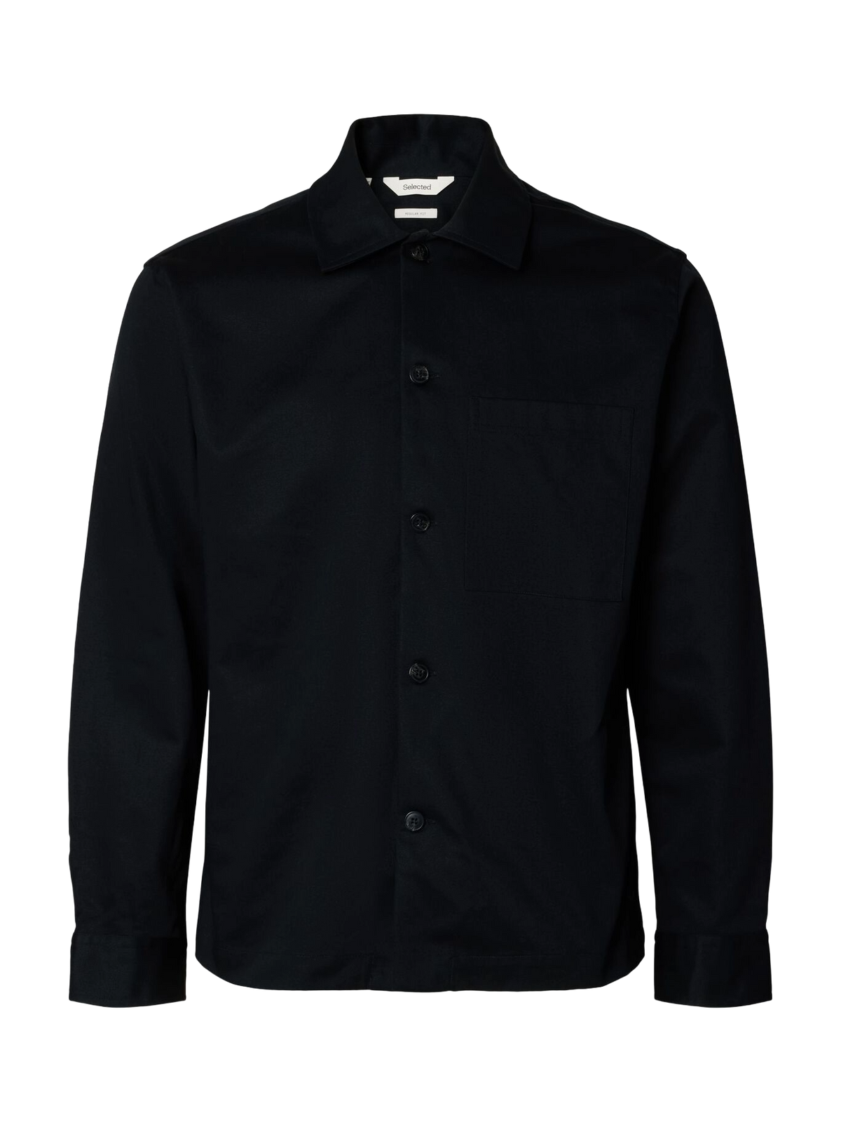 Selected Camicia da uomo Tate nera