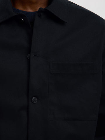 Selected Camicia da uomo Tate nera