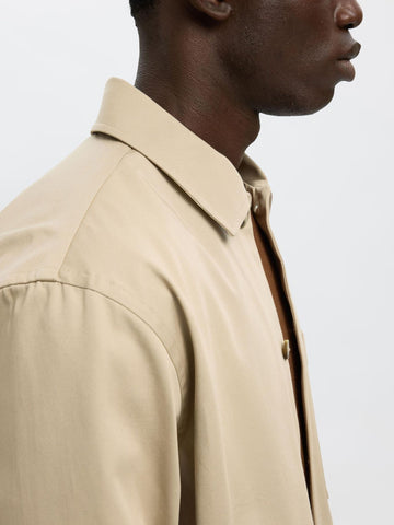 Selected Men's Tate Beige Shirt