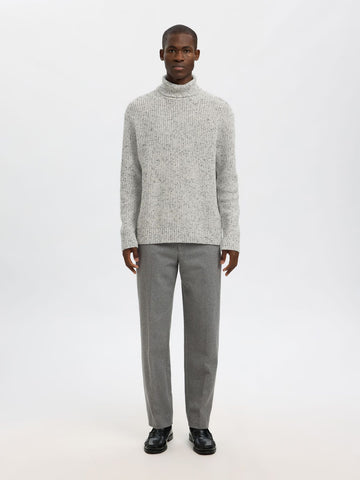 Selected Maglione a collo alto da uomo Land