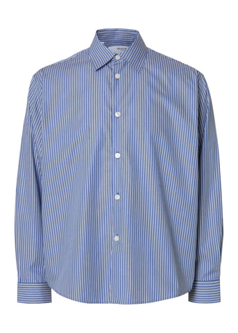 Selected Camicia a righe da uomo Henri blu