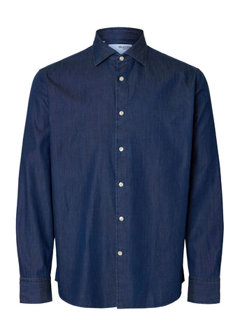 Selected Camicia di jeans da uomo Regleo