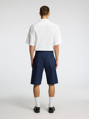 Selected Men's Loose Declan Shorts blue
