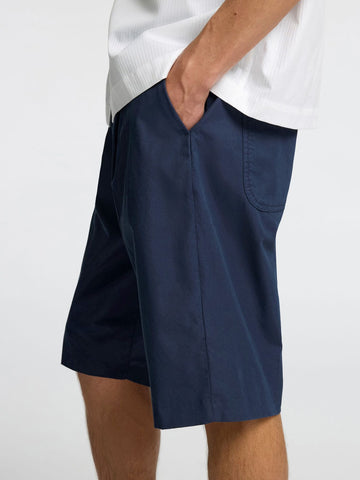 Selected Men's Loose Declan Shorts blue