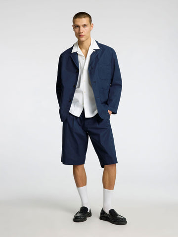Selected Men's Loose Declan Shorts blue