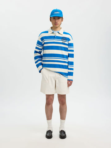 Selected Pantaloncino da uomo Loose Hotel panna