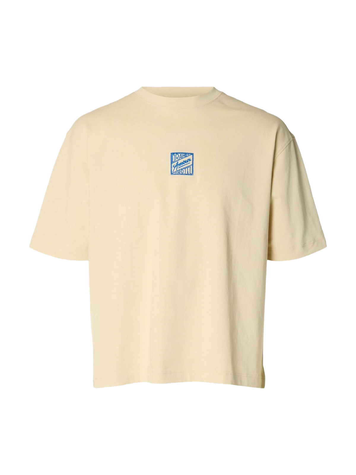 Selected T-Shirt da uomo manica corta Relax Brock