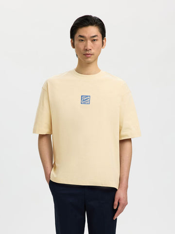 Selected T-Shirt da uomo manica corta Relax Brock