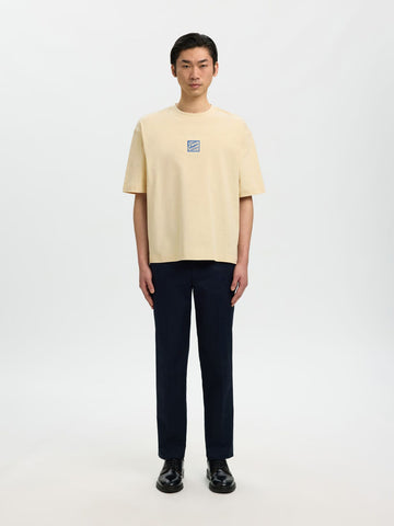 Selected T-Shirt da uomo manica corta Relax Brock