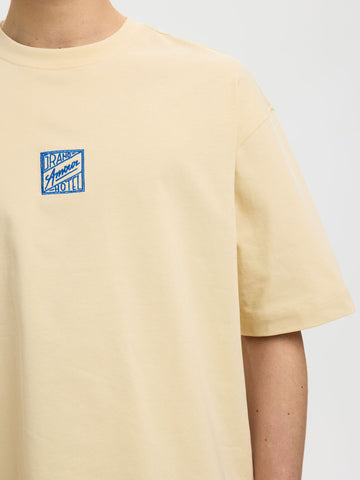 Selected T-Shirt da uomo manica corta Relax Brock