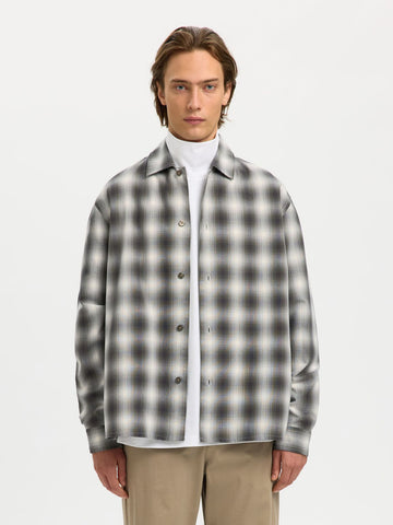 Selected Camicia a quadri da uomo Micah