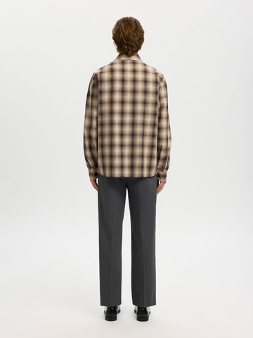 Selected Camicia a quadri da uomo Micah