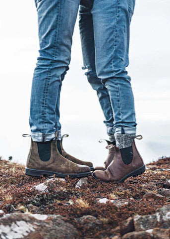 Blundstone Stivaletti da uomo in pelle scamosciata 1615 Original Series