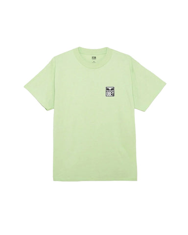 Obey Men's T-Shirt Eyes Icon 2 Green