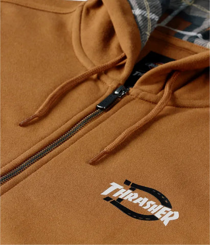 Dickies Felpa con zip e cappuccio collaborazione Dickies x Thrasher