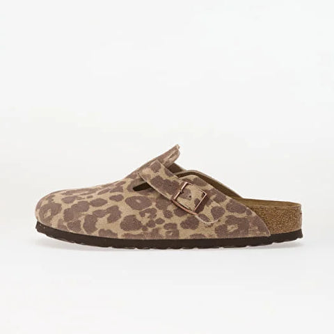 Birkenstock Sandalo da donna in pelle scamosciata Boston