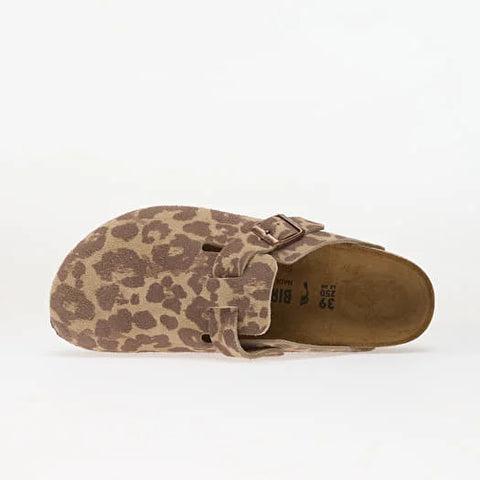 Birkenstock Sandalo da donna in pelle scamosciata Boston
