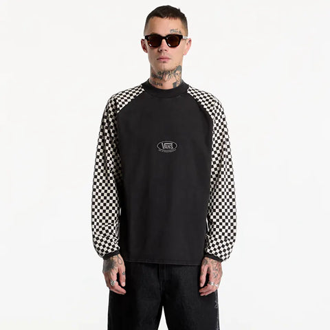 Vans by Slam Jam T-Shirt da uomo manica lunga Racing A.O.D.