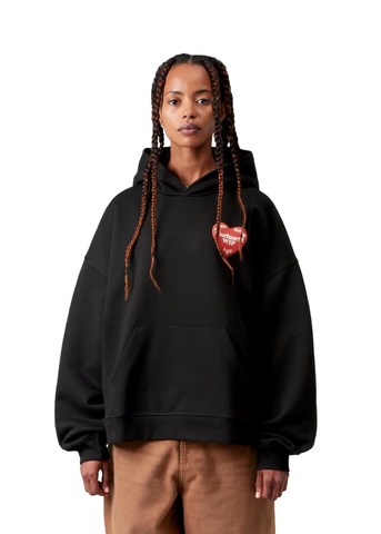 Carhartt Wip Felpa da donna con cappuccio  Hartt Case nera
