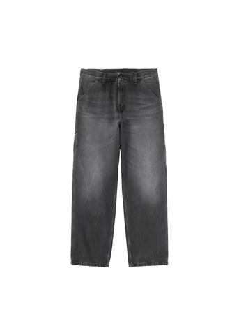 Carhartt Wip Jeans da uomo Single Knee nero lavato