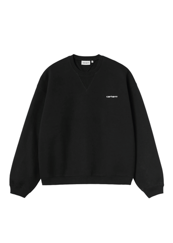 Carhartt Wip Felpa girocollo da uomo Ebbert nera