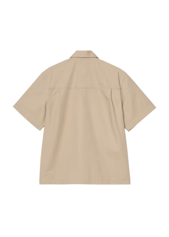 Carhartt Wip Camicia da uomo con zip manica corta Postal Zip