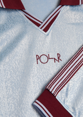 Polar Skate Co. Maglia da calcio Davie Azzurro cielo/Bordeaux