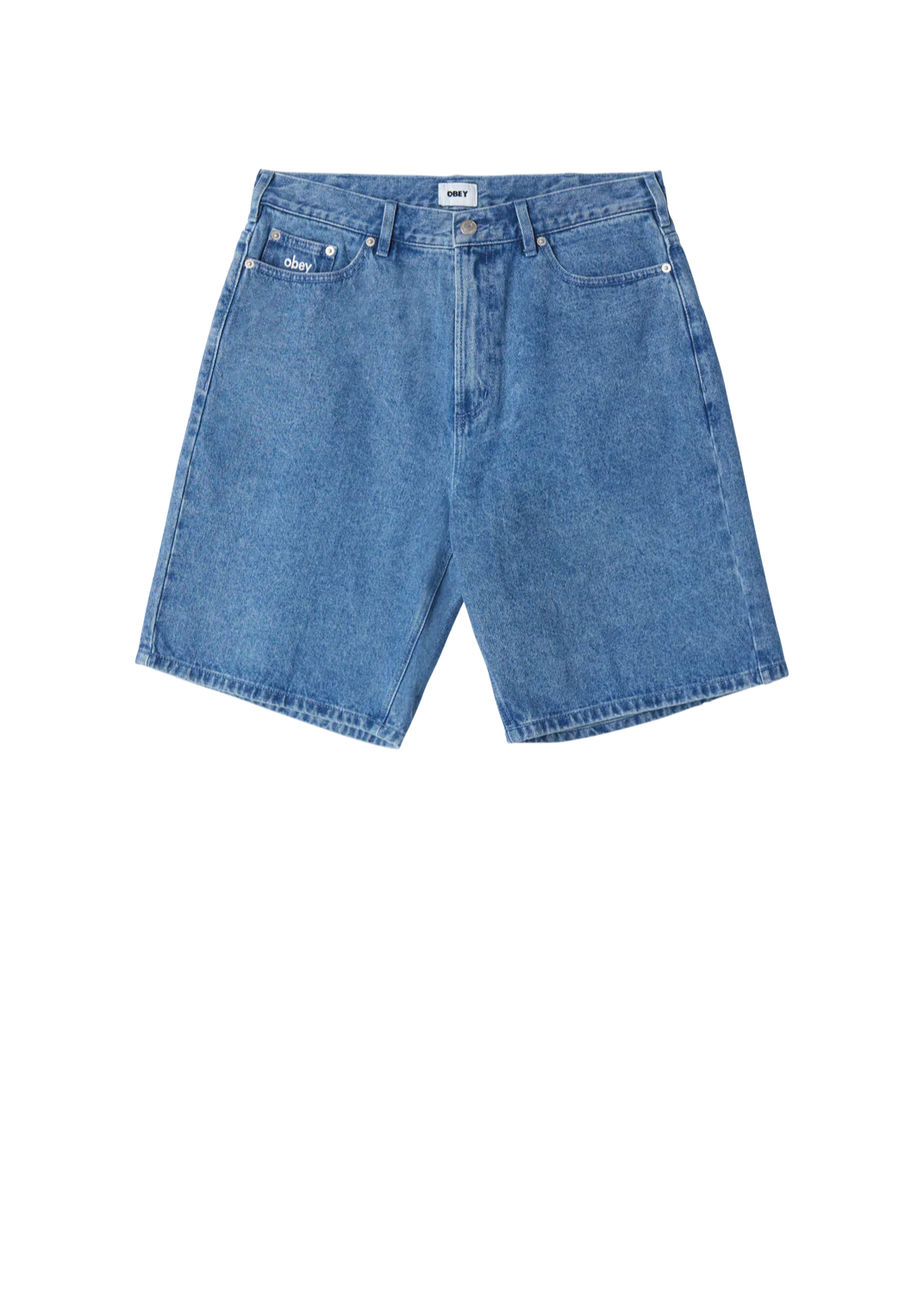 Obey Pantaloncino in jeans da uomo Bigwig Baggy