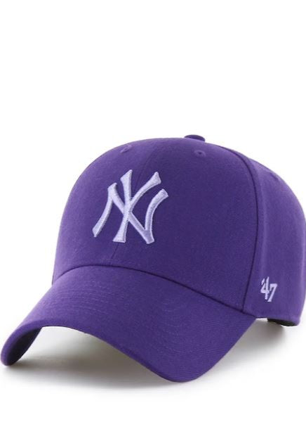 '47 Brand Cappellino unisex MLB New York Yankees viola