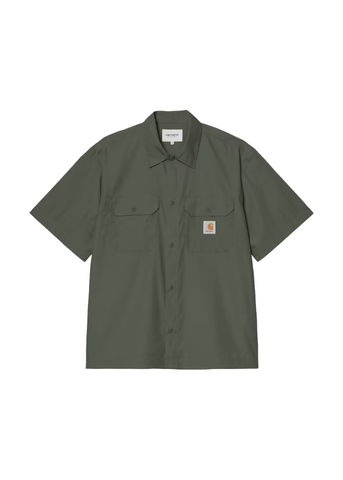 Carhartt Wip Camicia da uomo manica corta Craft verde