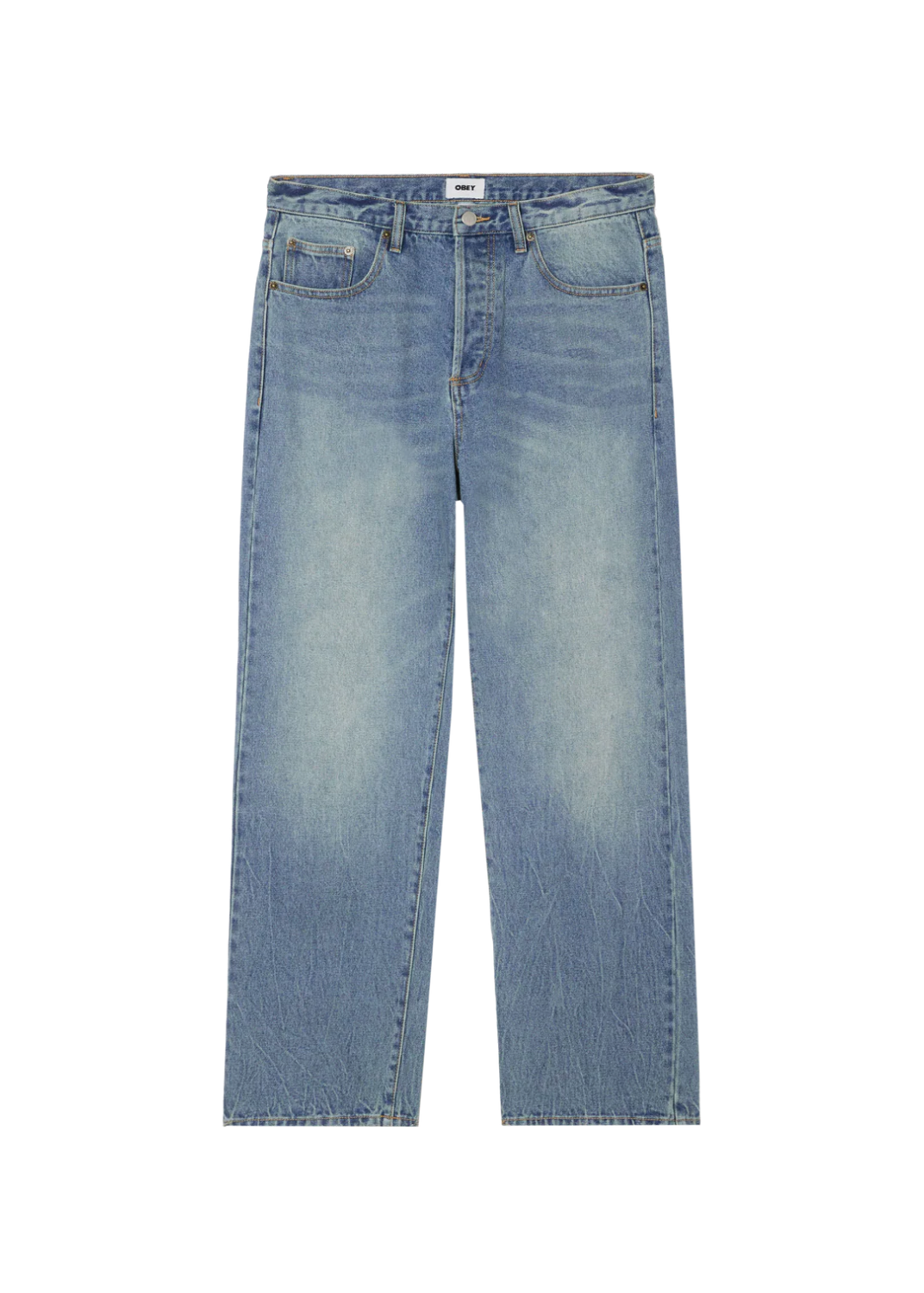 Obey Jeans da uomo gamba dritta Boxcar Straight